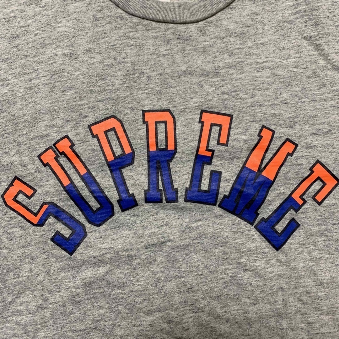 Lsize　Supreme 2017SS Curve Logo Tee