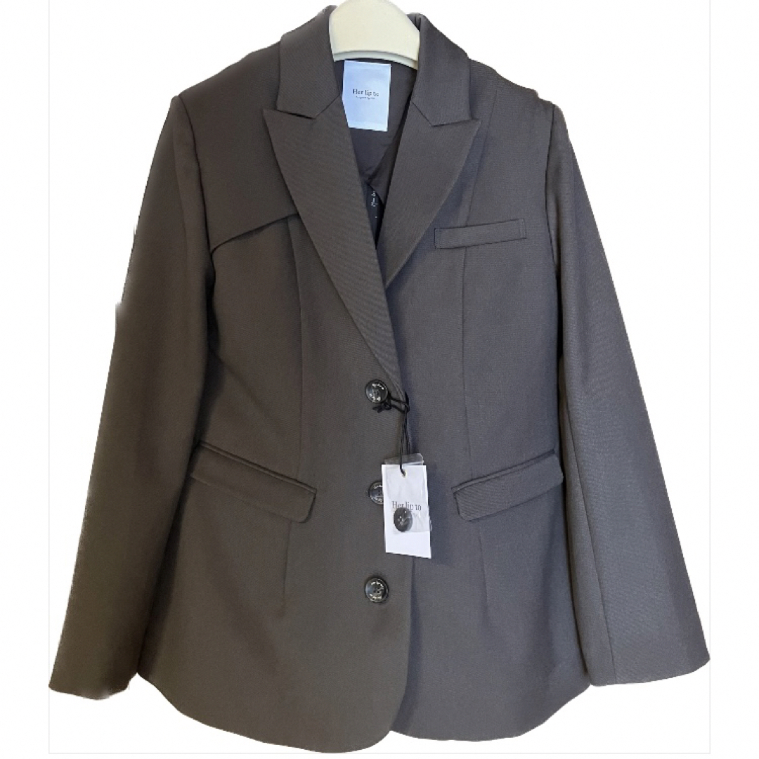 Cordelle Belted Twill Blazer herlipto