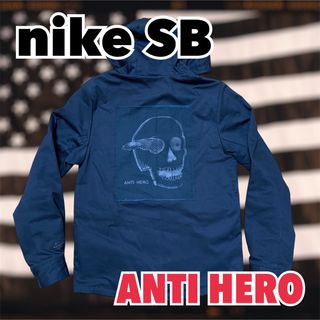 NIKE SB × ANTIHERO コラボ ジャケット フーディー ブラック