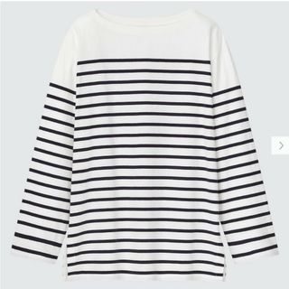 ユニクロ(UNIQLO)のユニクロ　ボーダーtシャツ(Tシャツ/カットソー(七分/長袖))