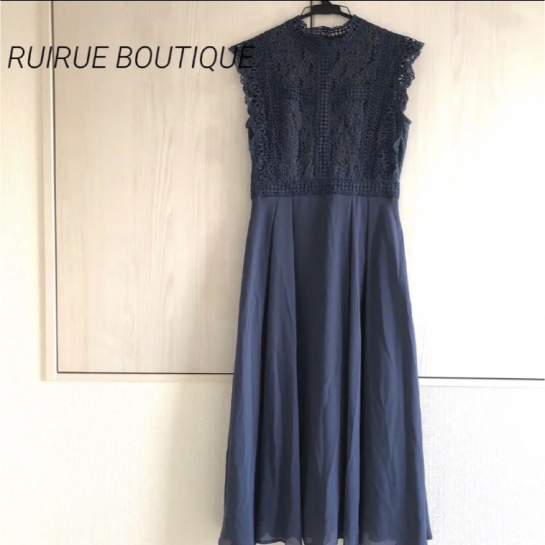 RUIRUE BOUTIQUE 切り替えレースワンピース