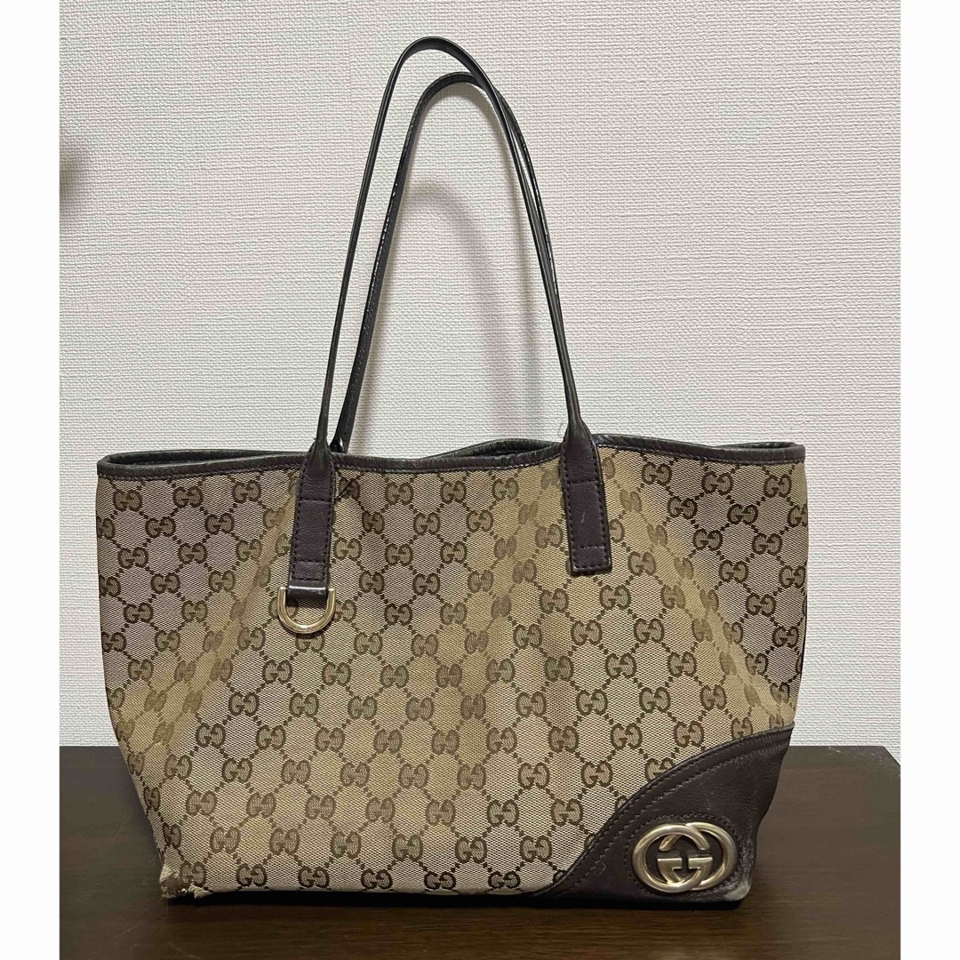 Gucci - 値下げ＊GUCCI トートバッグの通販 by a.h.h.h shop｜グッチ