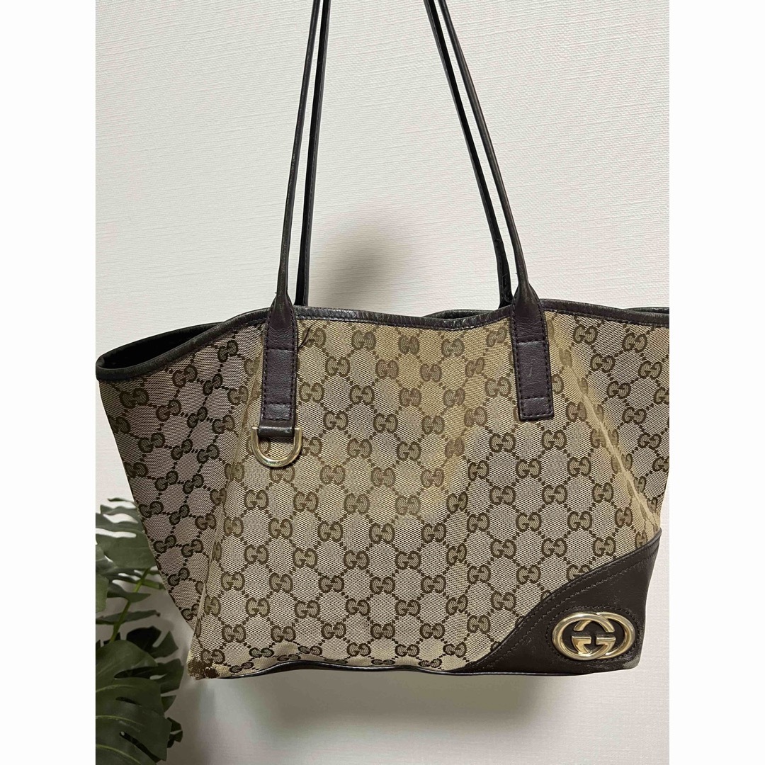 Gucci - 値下げ＊GUCCI トートバッグの通販 by a.h.h.h shop｜グッチ