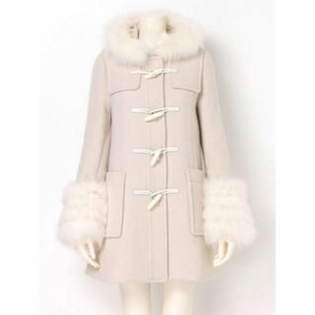 snidel ダッフルファーコート snidel 袖ファー ダッフルコート 10周年