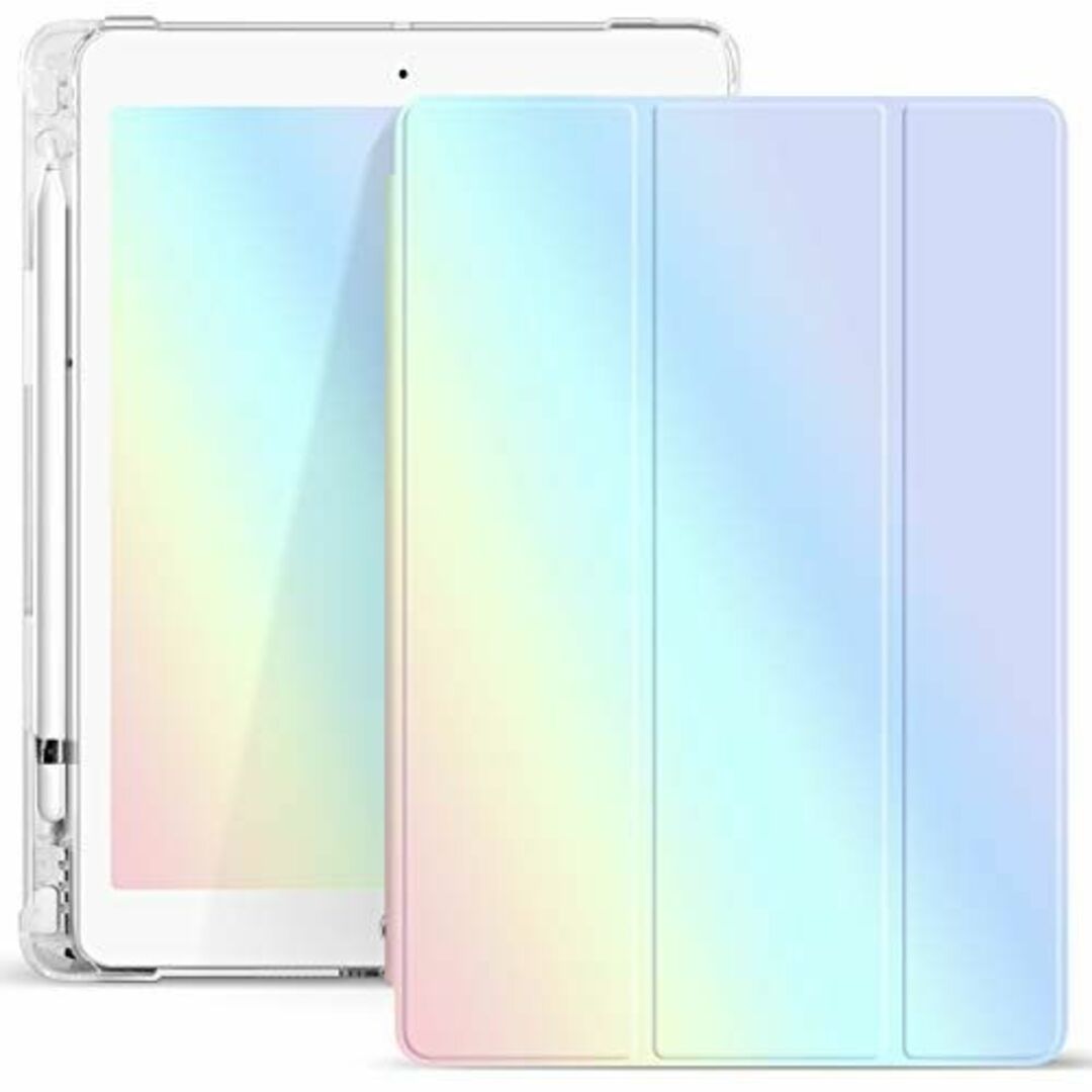 【色: A番】お洒落 iPad 5 iPad6 ケース 第5世代 第6世代 ペン