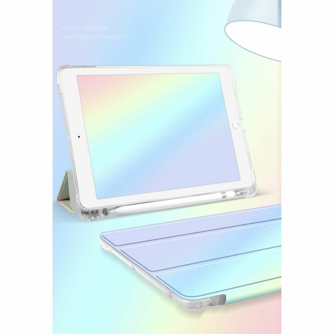 【色: A番】お洒落 iPad 5 iPad6 ケース 第5世代 第6世代 ペン 7