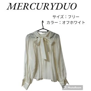 マーキュリーデュオ(MERCURYDUO)のMERCURYDUO ボウタイブラウス オフィスカジュアル(シャツ/ブラウス(長袖/七分))