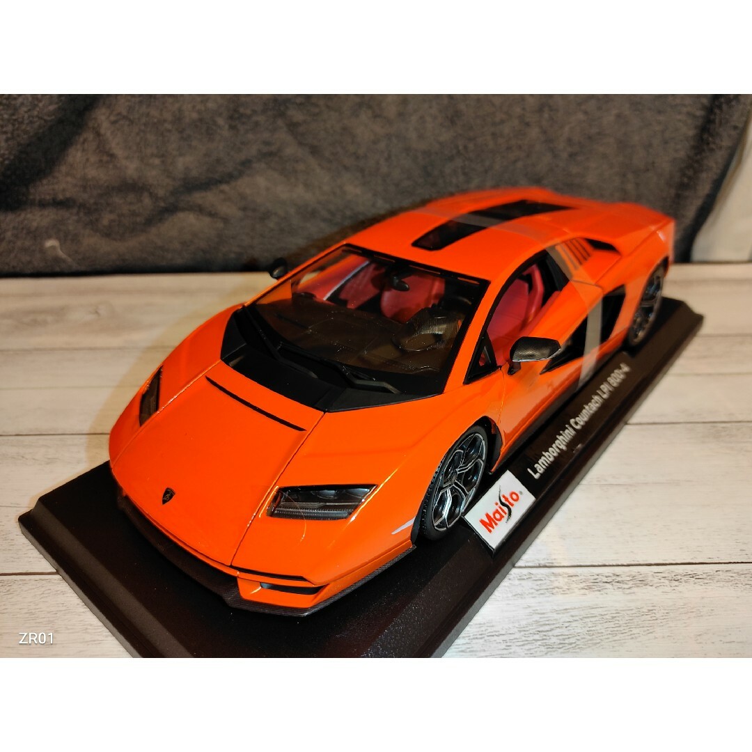 超人気車！マイストランボルギーニ　カウンタック LPI 800-4　オレンジ | フリマアプリ ラクマ
