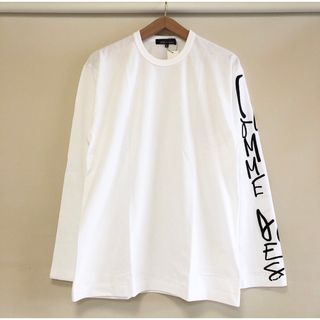 COMME des GARCONS HOMME ロンT カットソー 長袖 ロゴ