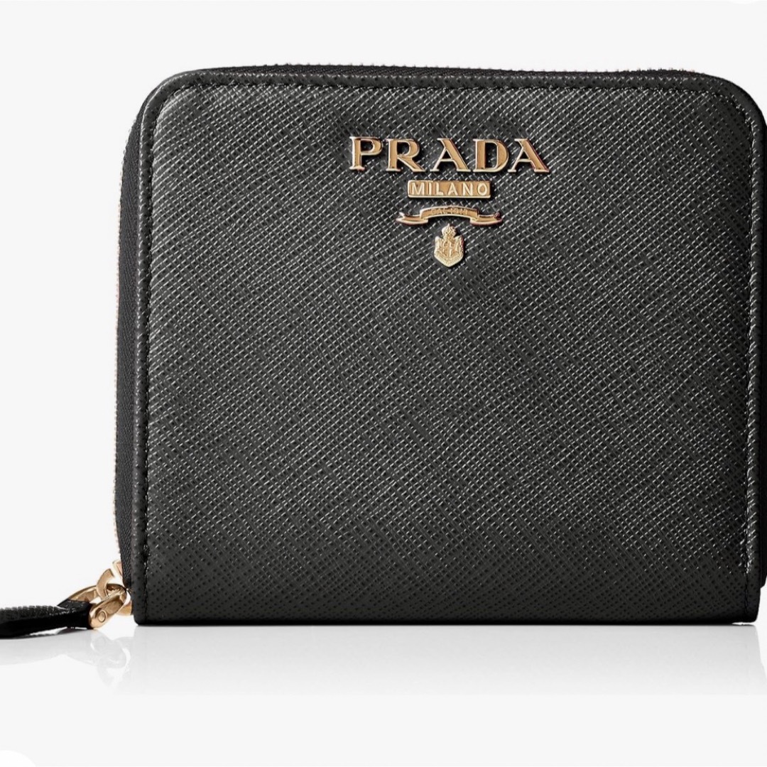 PRADA 二つ折り財布 サフィアーノ財布