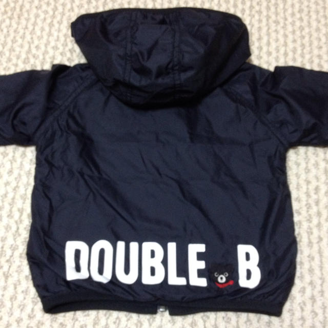 mikihouse(ミキハウス)のDOUBLE.B リバーシブルジャンパー キッズ/ベビー/マタニティのキッズ服男の子用(90cm~)(その他)の商品写真