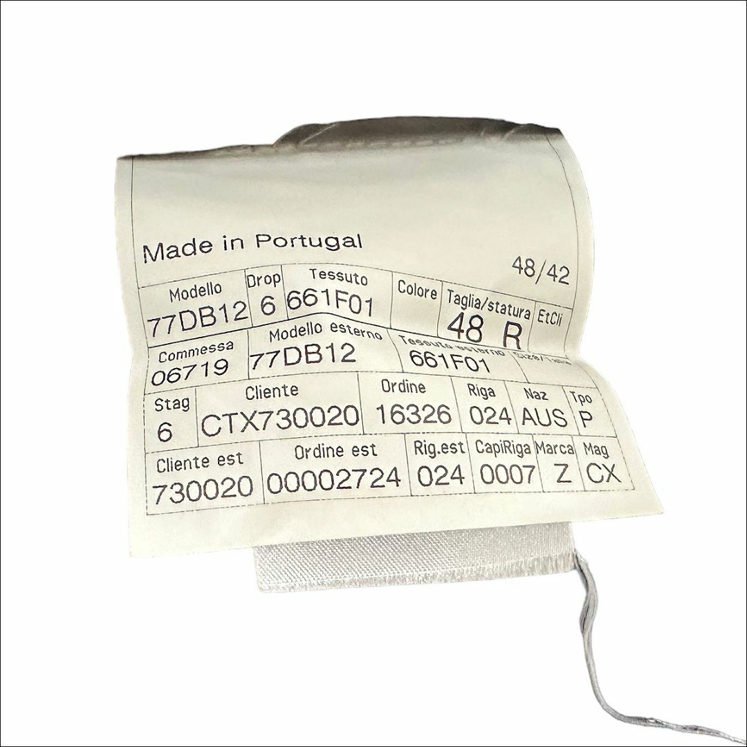 Ermenegildo Zegna - J6271美品エルメネジルドゼニア ノープリーツ