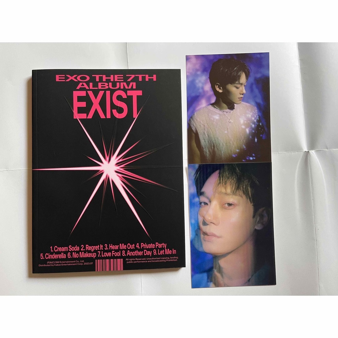 EXO(エクソ)のEXO  EXIST アルバム x ver. チェン エンタメ/ホビーのCD(K-POP/アジア)の商品写真