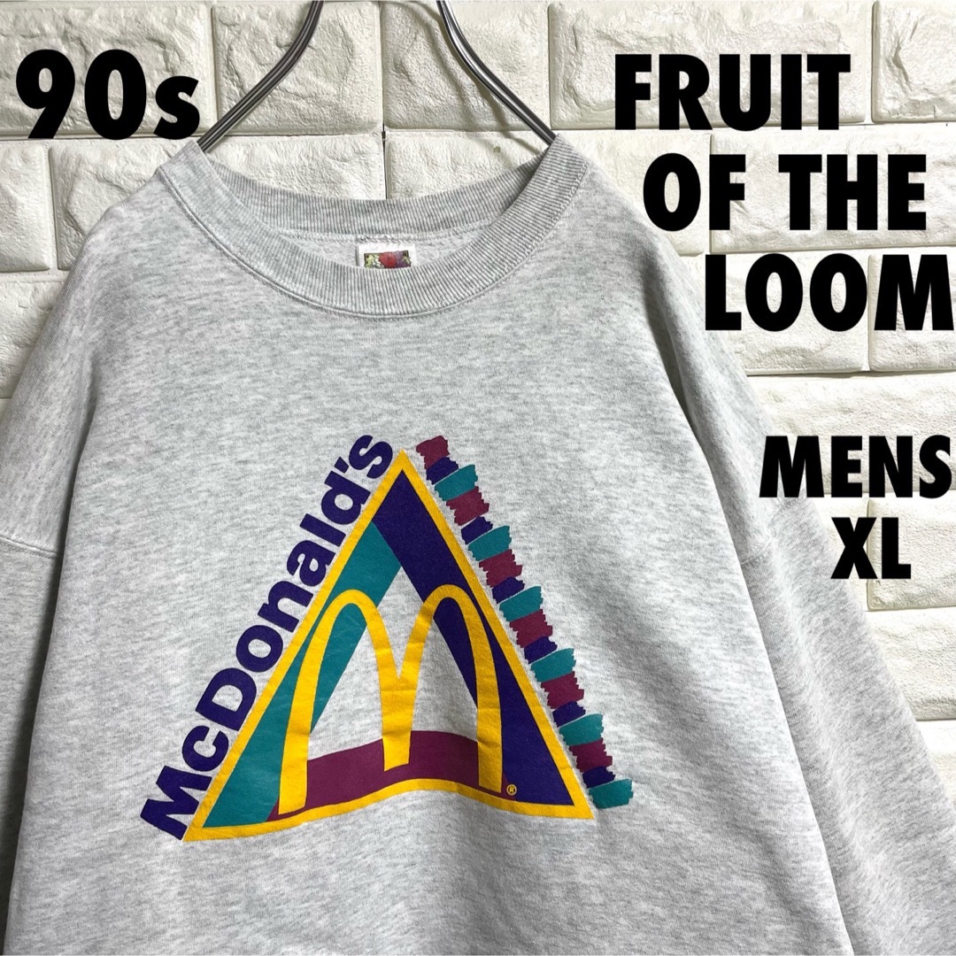 希少】フルーツオブザルーム マクドナルド 60s〜70s Tシャツ カナダ製-