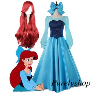 fairytale wigsウィッグ アリエル　仮装 コスプレシークレットハニー