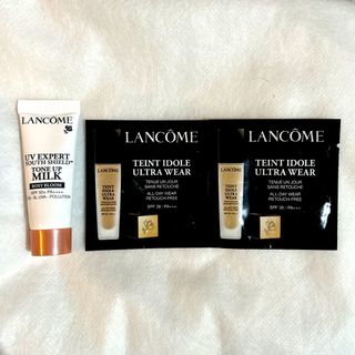 ランコム(LANCOME)の★LANCOME★UVエクスペールトーンアップローズ＆タンイドルBO-02×2包(化粧下地)