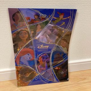 ディズニー(Disney)の【新品未使用】クリアファイル　１枚　ディズニー・アニメーション(クリアファイル)