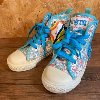 コンバース(CONVERSE)のコンバース　オールスター　ドラえもん　18センチ　チャック付き(スニーカー)