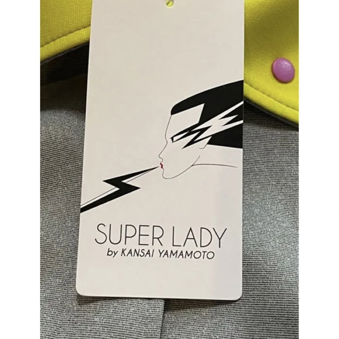 新品未使用　タグ付き　SUPER LADY  山本　寛斎　ジャケット　アウター 7