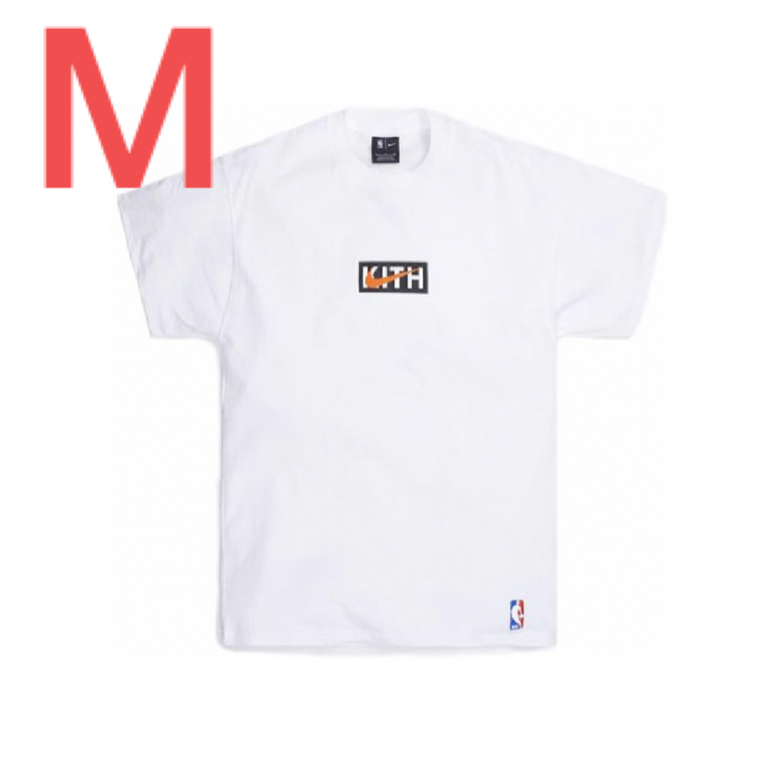 【即完売‼️】 KITH NIKE knicks Tシャツ　ホワイト Mサイズ