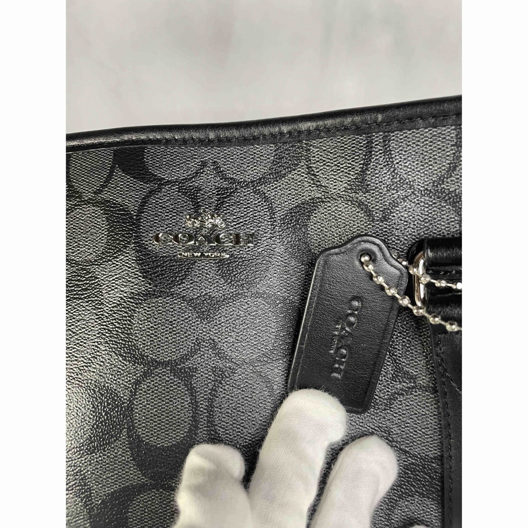 極美品♡ COACH F58294 シグネチャー トートバック