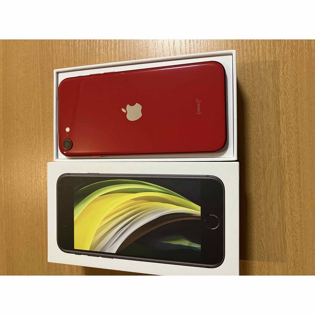 【美品】iPhone SE 2 128GB レッド SIMフリー