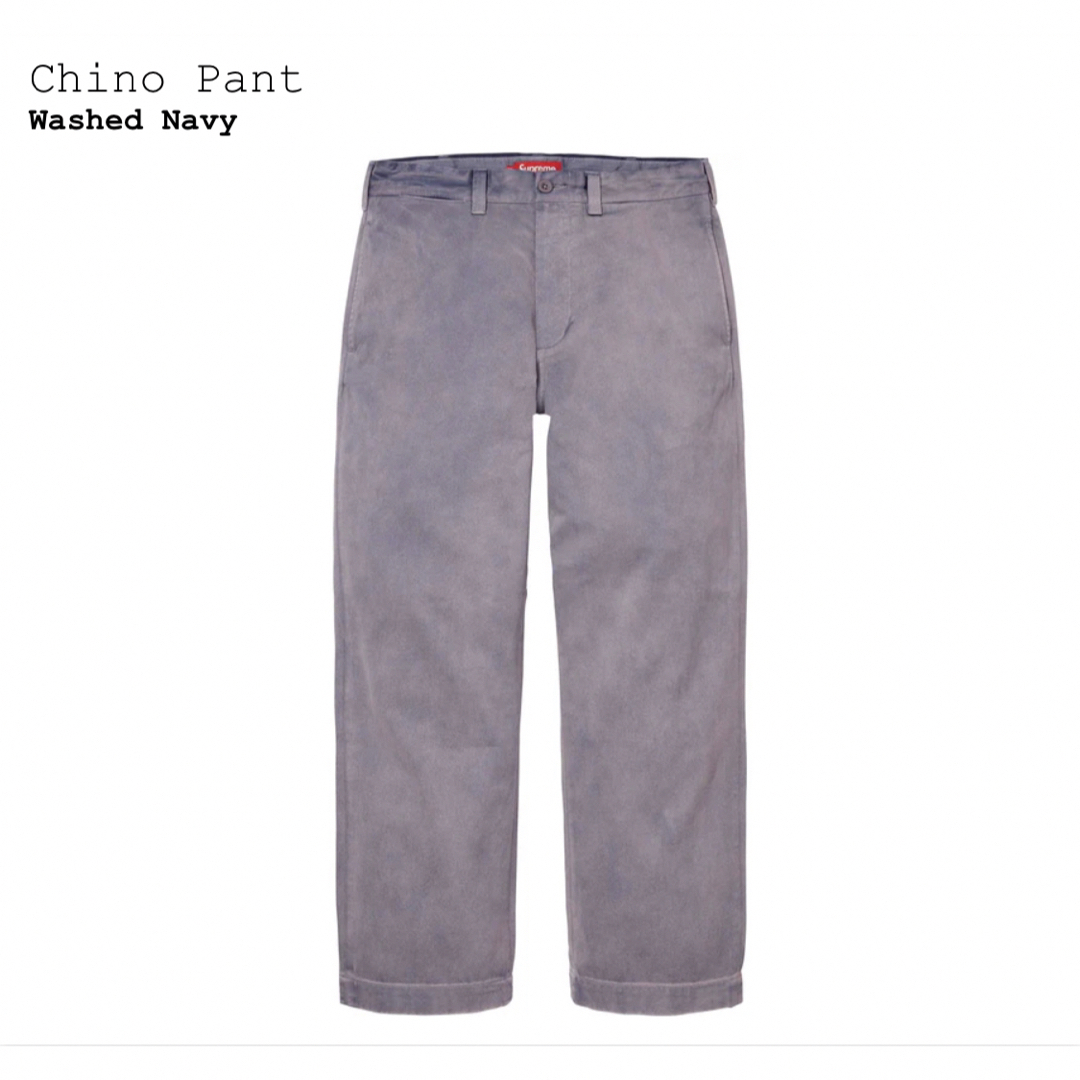 Supreme Chino Pant "Washed Navy" 32