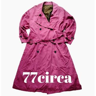 ナナナナサーカ(77CIRCA)の【美品】77circa トレンチコート オーバーサイズ ユニセックス(トレンチコート)