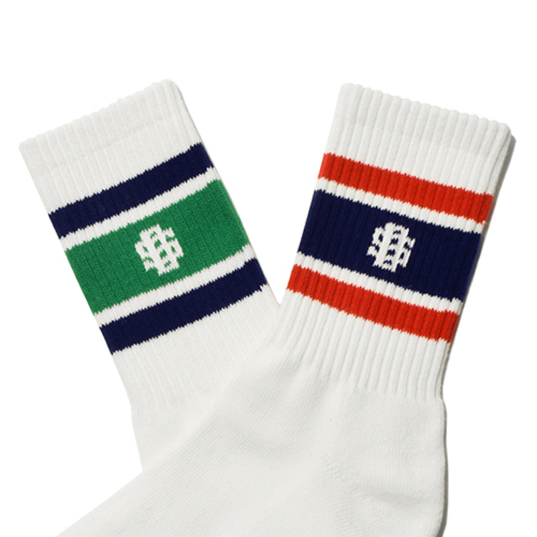 STANDARD CALIFORNIA(スタンダードカリフォルニア)のスタンダードカリフォルニア SD Sports Socks-2P キムタク メンズのレッグウェア(ソックス)の商品写真