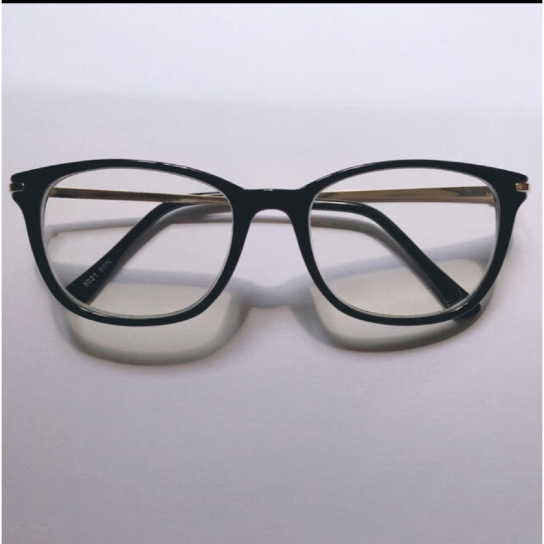 度なし　伊達メガネ レディースのファッション小物(サングラス/メガネ)の商品写真