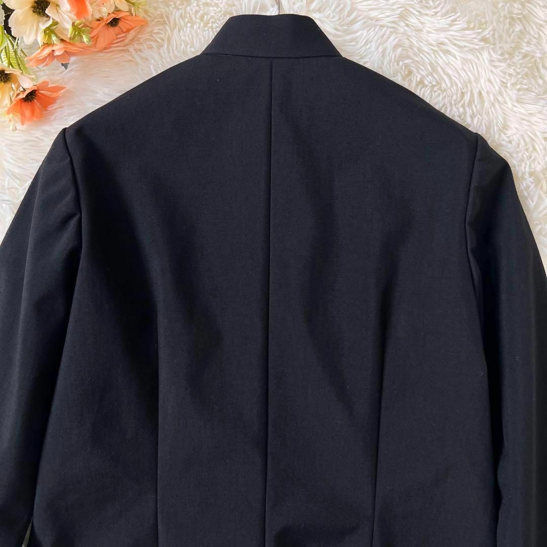 COMME des GARCONS マオカラー チャイナ ジャケット ブラック-