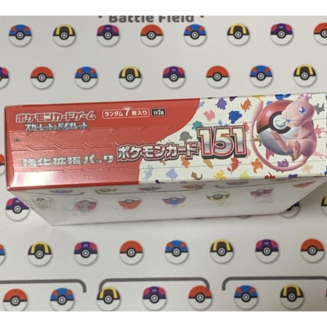 ポケモンカード ゲーム 151 新品未開封品 1BOX シュリンク付き