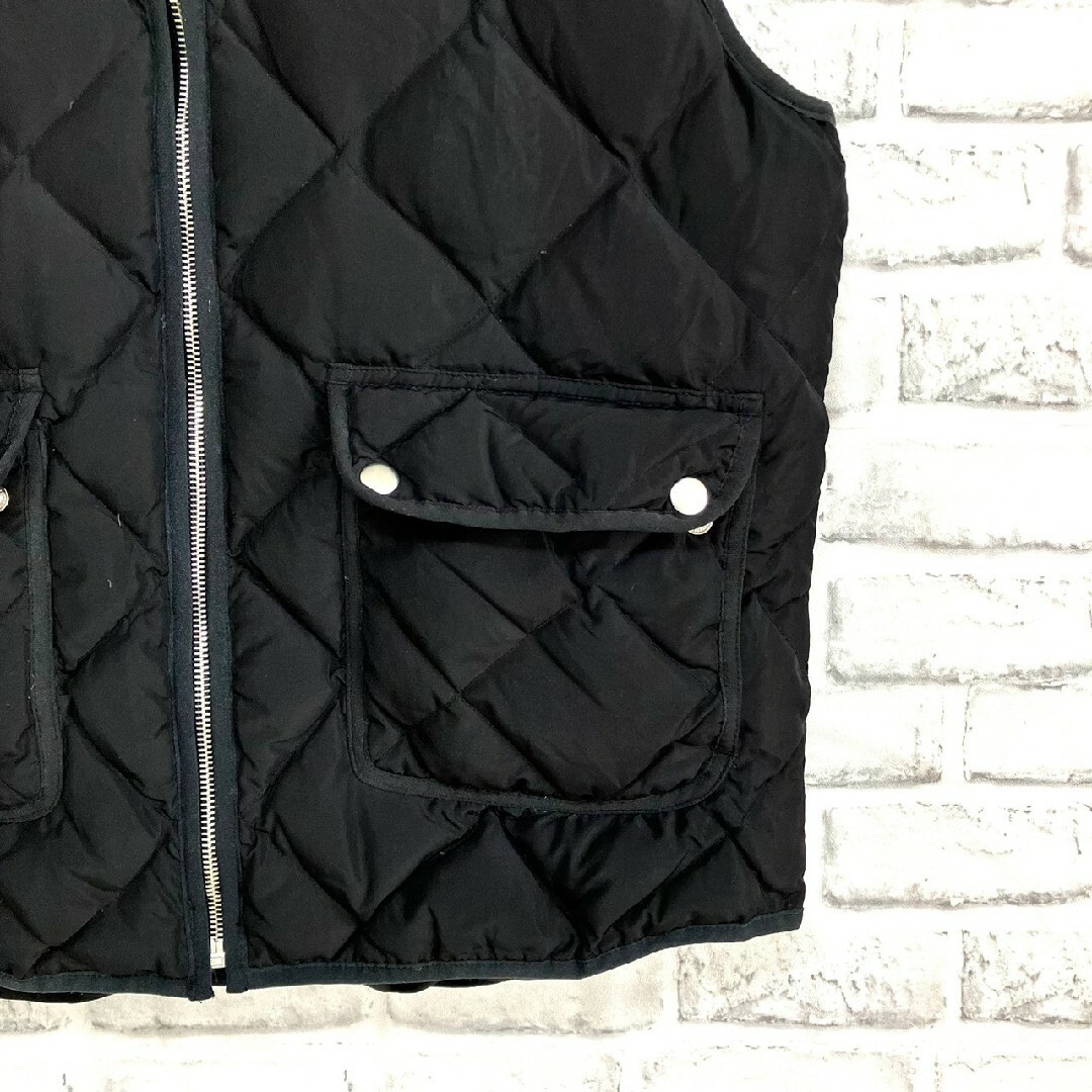 ★WOOLRICH★ウールリッチ キルティング ダウンベスト 黒 Lサイズ