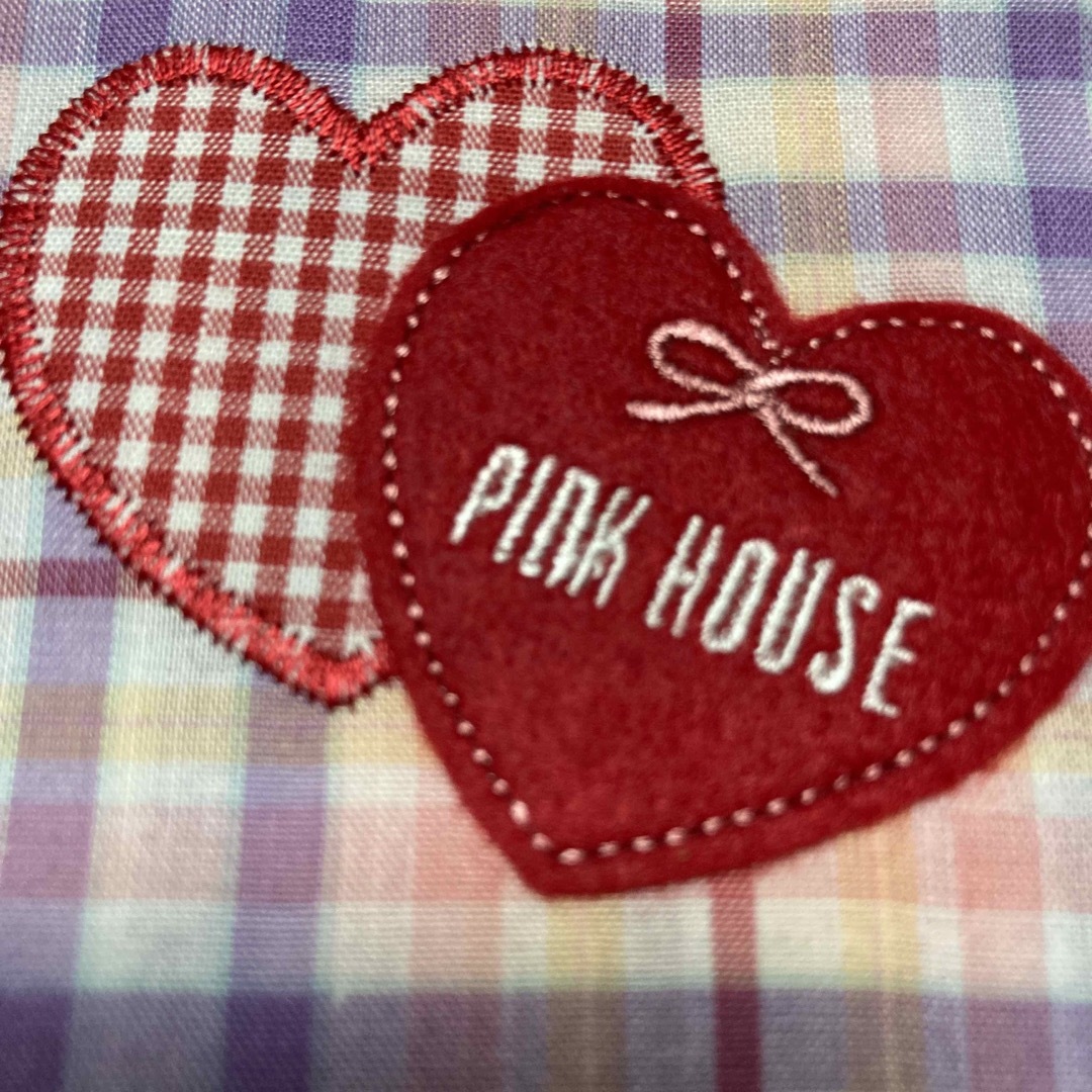 PINK HOUSE(ピンクハウス)のピンクハウス❤︎マドラスチェックハンカチ ハンドメイドのファッション小物(ハンカチ/バンダナ)の商品写真