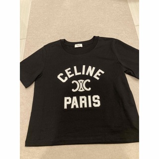 美品◆CELINE セリーヌの黒いtシャツです 男女兼用