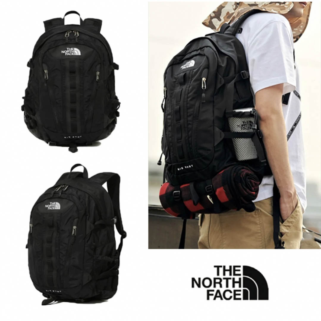 【韓国限定】THE NORTH FACE ビッグショット リュック　ダークグレー