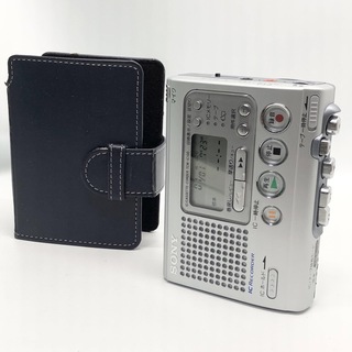 ソニー(SONY)のSONY ICレコーダー付きテレコ TCM-IC100(ポータブルプレーヤー)