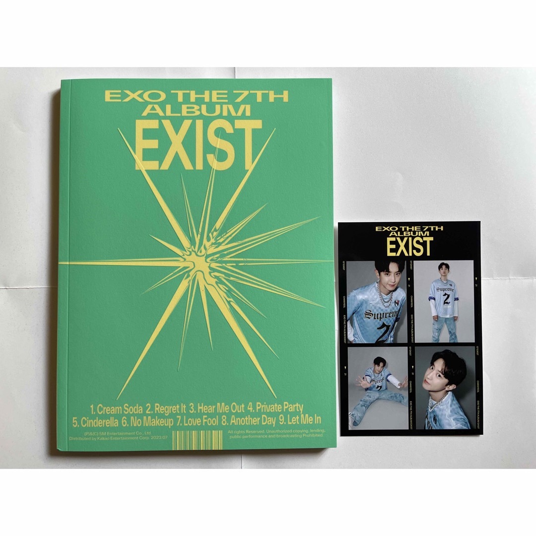 EXO(エクソ)のEXO  EXIST アルバム o ver. チャニョル エンタメ/ホビーのCD(K-POP/アジア)の商品写真