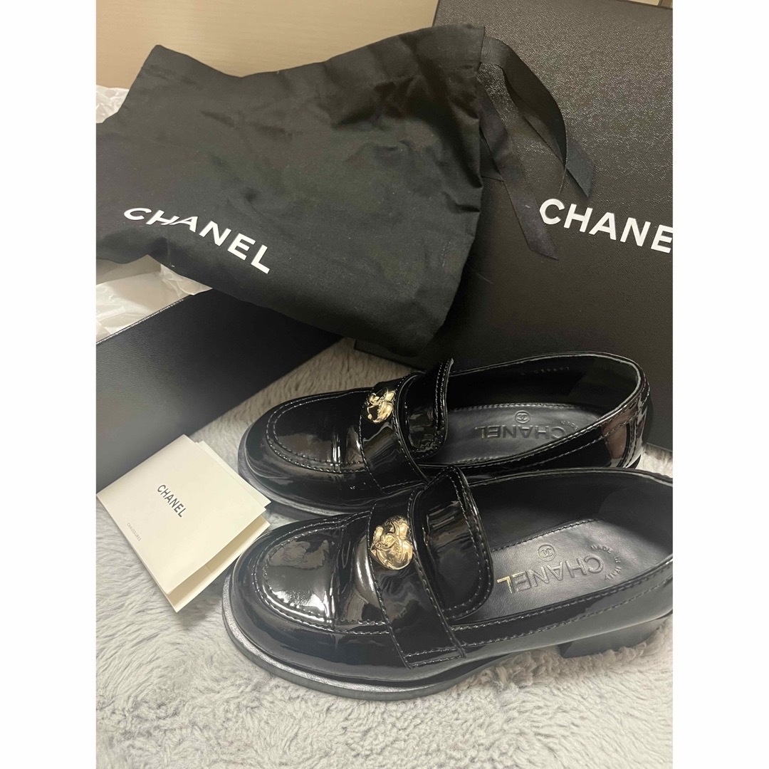 限定お値下げ　シャネル　CHANEL ローファー　ハート | フリマアプリ ラクマ