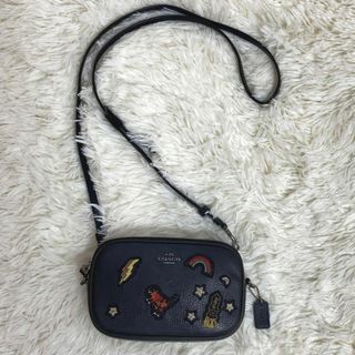 COACH   レア 良品 コーチ ショルダーバッグ 恐竜 2way 刺繍 ワッペン