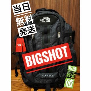 ノースフェイスTHE NORTH FACE ビッグショット リュックダークグレー