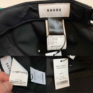 RHUDE ルード 2021AW USA製 新品 PODIUM HAT CAPの通販 by akasi's