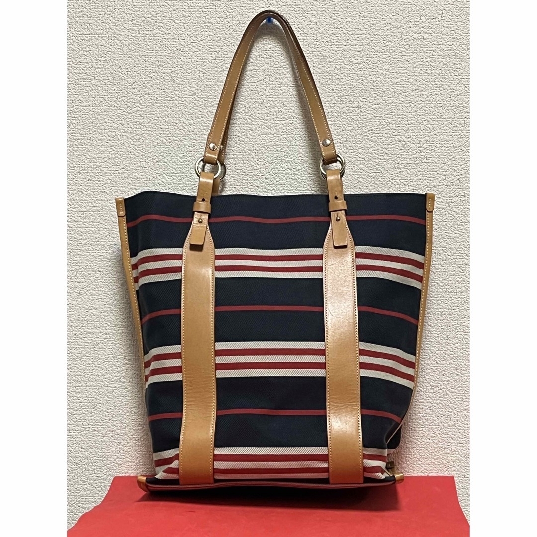 レア極美品！Burberry キャンバストートバッグ