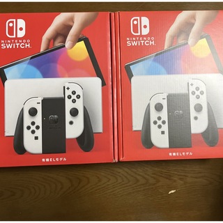 Nintendo Switch - Nintendo Switch(有機ELモデル) ホワイト 2台