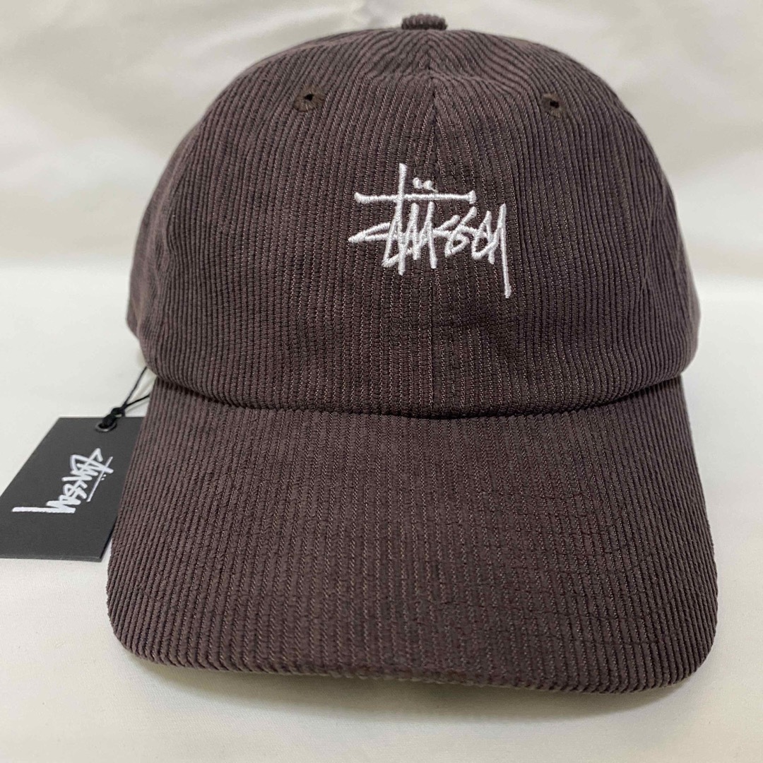 stussy 海外限定コーデュロイキャップ - キャップ