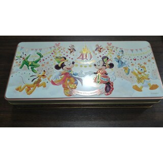 ディズニー(Disney)の東京ディズニーリゾート 40周年 クッキー 缶(菓子/デザート)