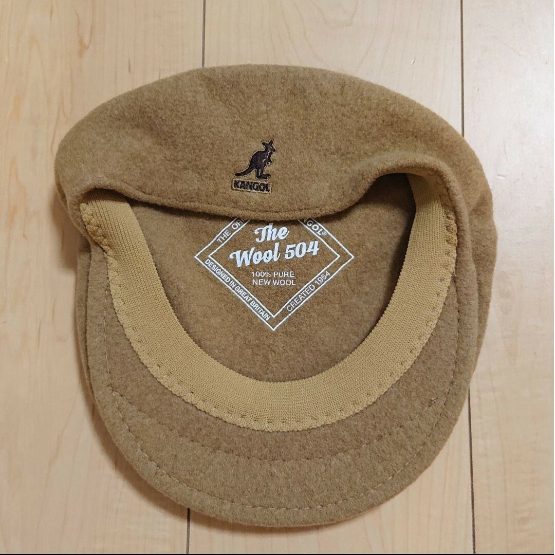 KANGOL(カンゴール)のL 新品 KANGOL WOOL 504 0258BC ハンチングキャップ メンズの帽子(ハンチング/ベレー帽)の商品写真