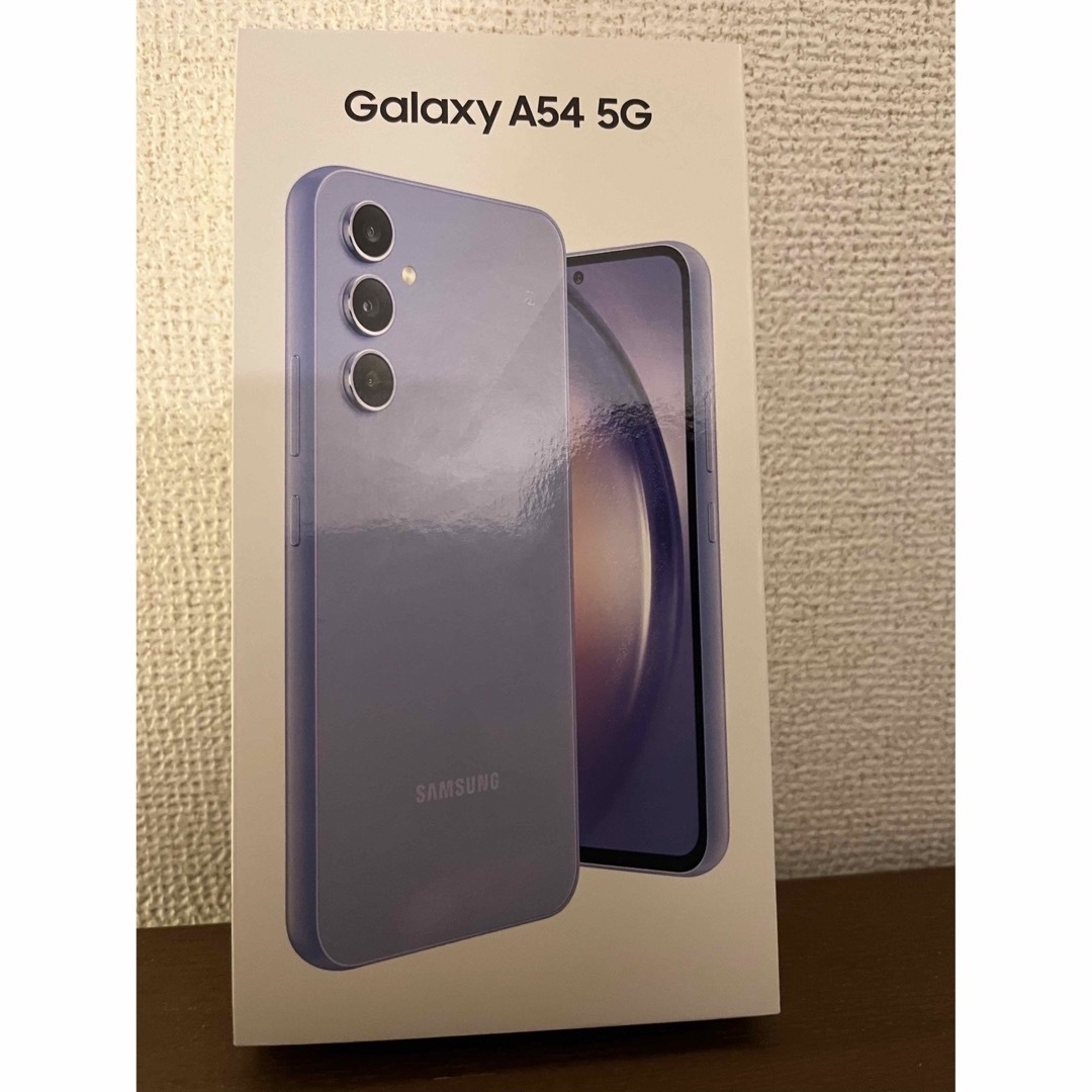 【新品未使用】Galaxy A54 5G オーサム バイオレット 128GB | フリマアプリ ラクマ