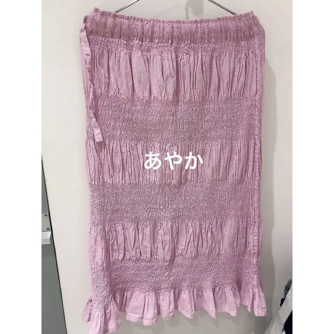 イッセイミヤケme FG553ピンク　スカート