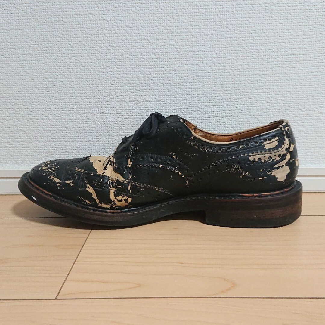 Trickers(トリッカーズ)の27 良品 Tricker's × MILOK ドレスシューズ ペンキ加工 メンズの靴/シューズ(ブーツ)の商品写真